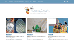 Desktop Screenshot of ohmanualidades.com